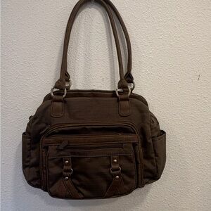 Elegant Brown Shoulder Bag